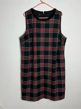 talbots christmas dresses Talbots WOOL BLEND Knit Sweater Dress Sz Medium Winter Cozy Christmas  Forman